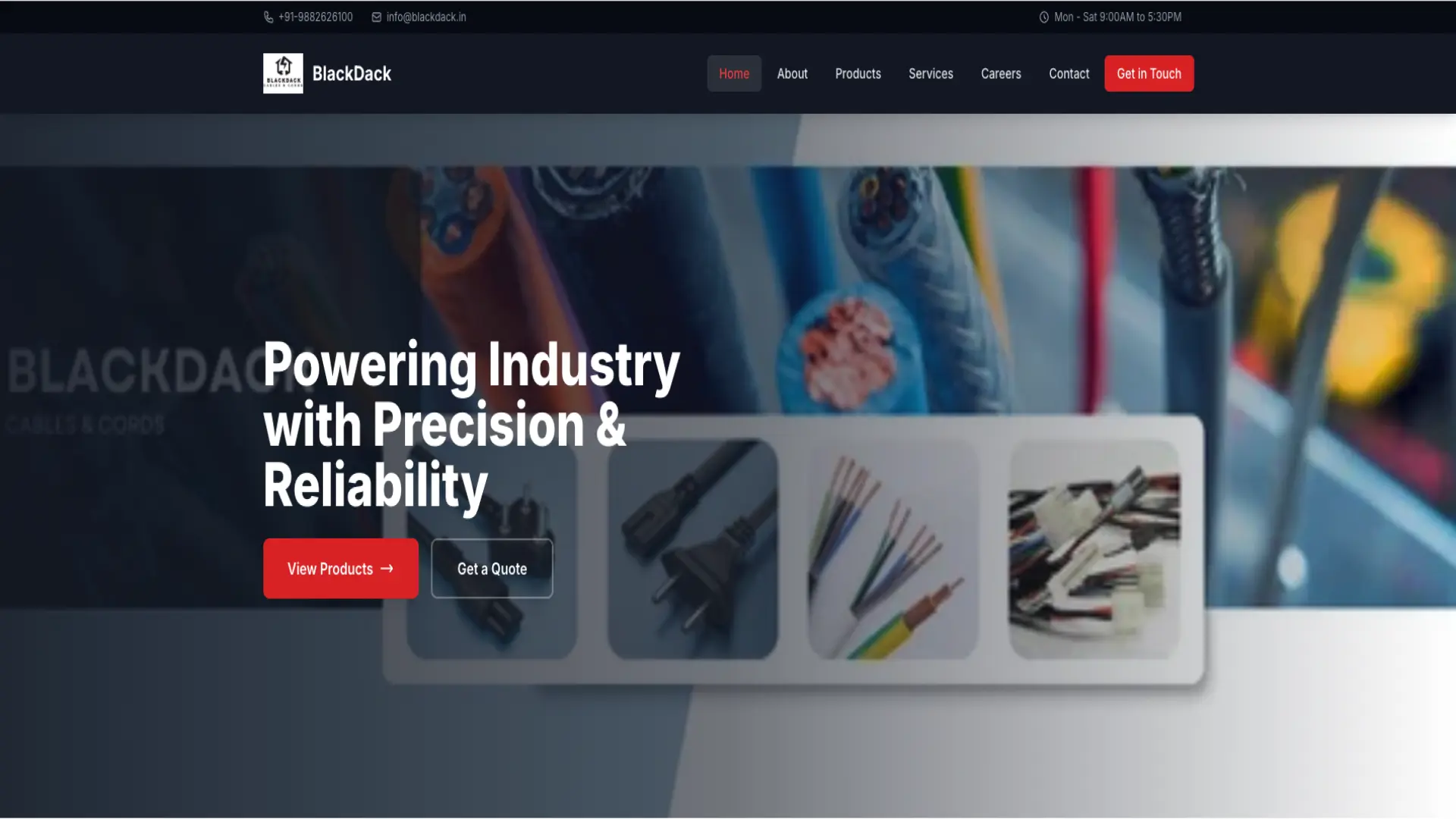 BlackDack – UI/UX, Graphic, Website project by TheDataVue