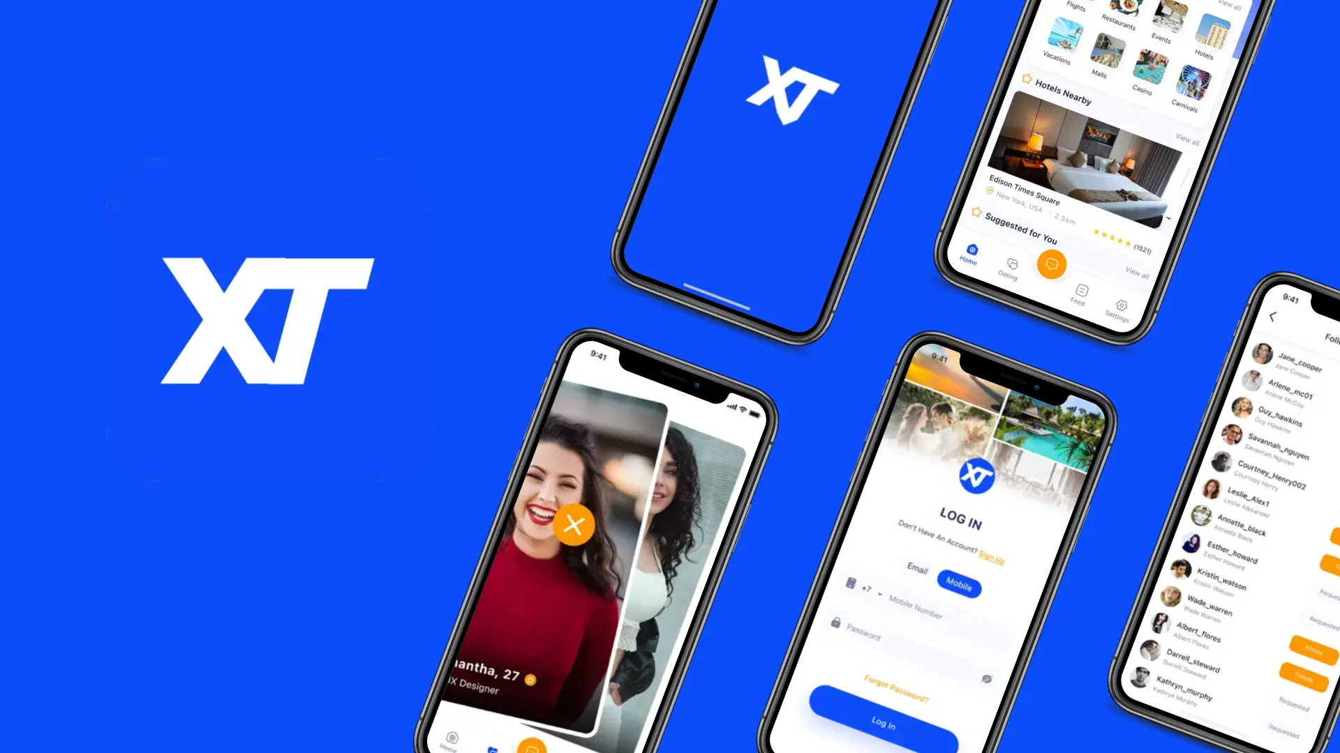 Xatee – UI/UX, iPhone project by TheDataVue